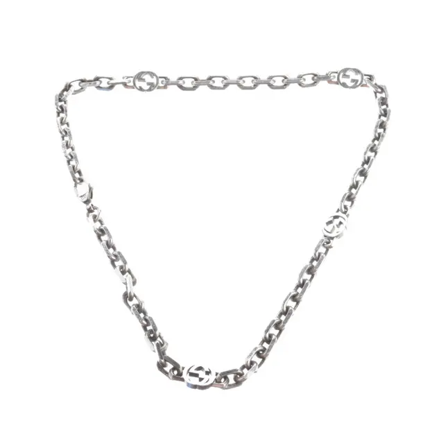 Necklace, in Silver, 925 Sterling Silver, Gucci
