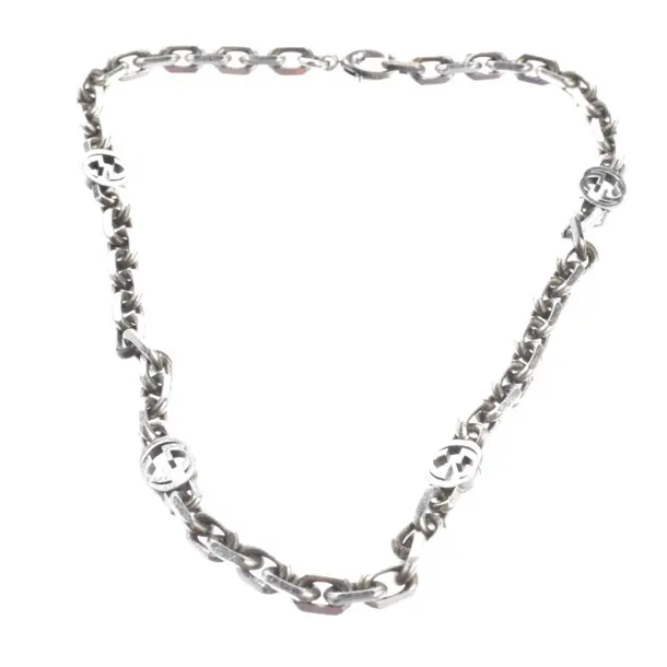 Necklace in Metallic, 925 Sterling Silver, Gucci