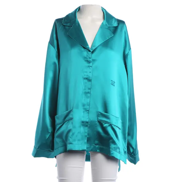 Blouse, in Blue, Silk, Max Mara