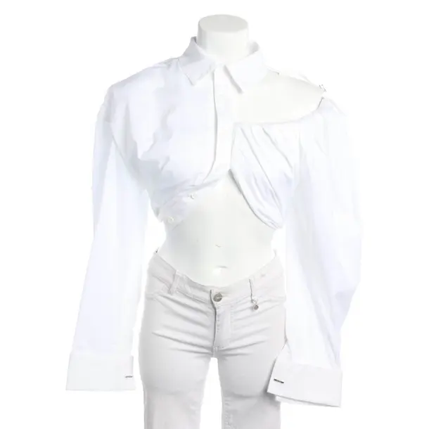 Blouse in White, Cotton, Jacquemus