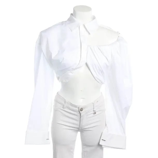 Blouse in White, Cotton, Jacquemus