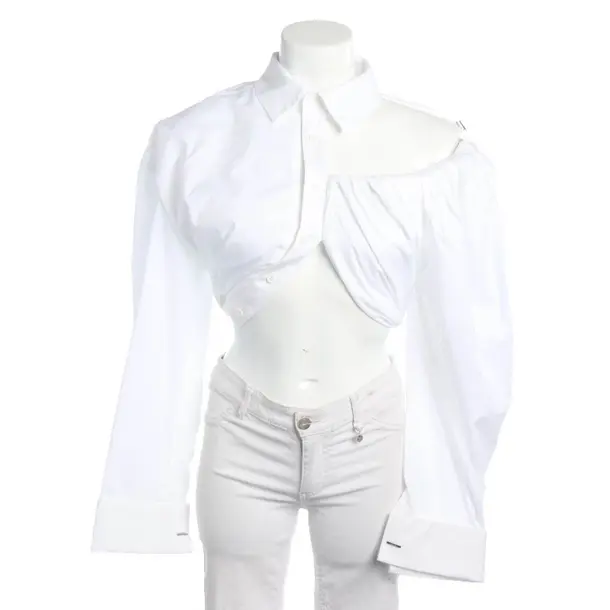 Blouse in White, Cotton, Jacquemus