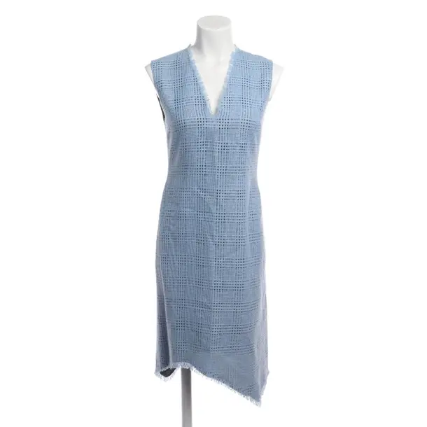 Kleid in Blau, Wolle, Versace