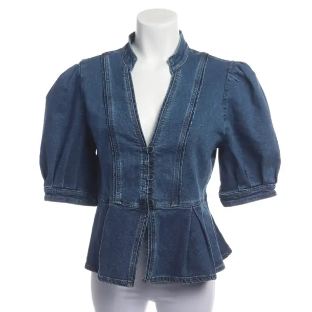 Bluse in Blau, Baumwolle, See by Chloé