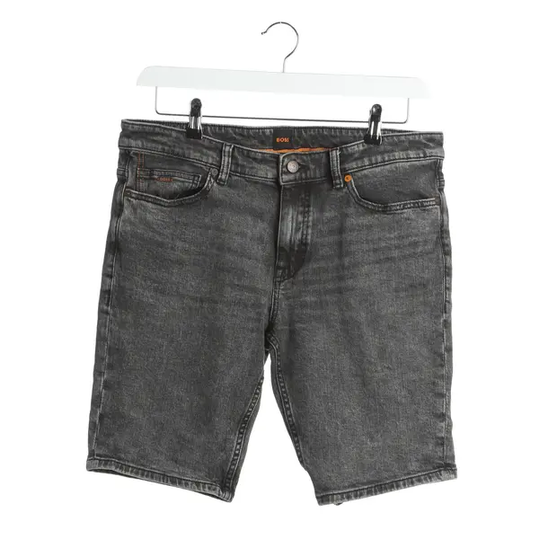 Bermudas, in Gray, Cotton, Hugo Boss Orange
