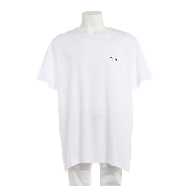 Maglietta, in Bianco, Cotone, Hugo Boss Etichetta Nera