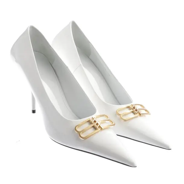 Pumps in Weiß, , Balenciaga