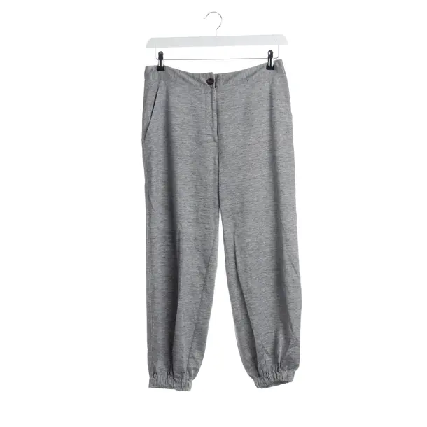 Pants in Gray, Linen, Brunello Cucinelli