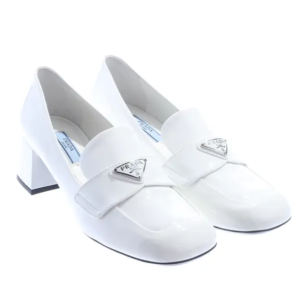 Pumps in White, , Prada