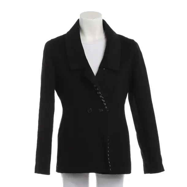 Übergangsjacke in Schwarz, Wolle, Jil Sander