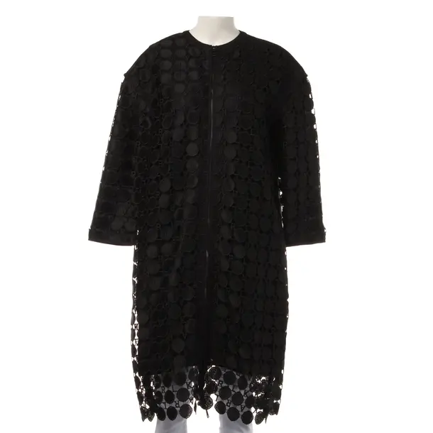Mid-Season Coat in Black, Polyester, Karl Lagerfeld