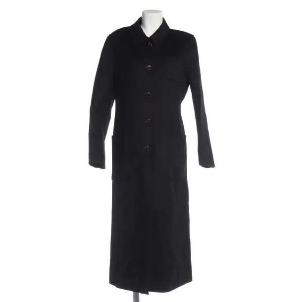 Übergangsmantel in Schwarz, Wolle, Tory Burch