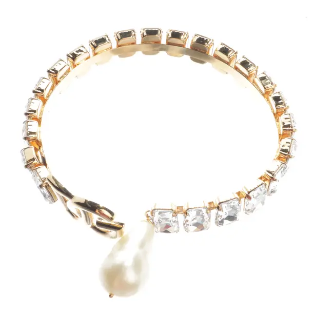 Necklace in Metallic, Metal (metallic, metallized), Dolce & Gabbana