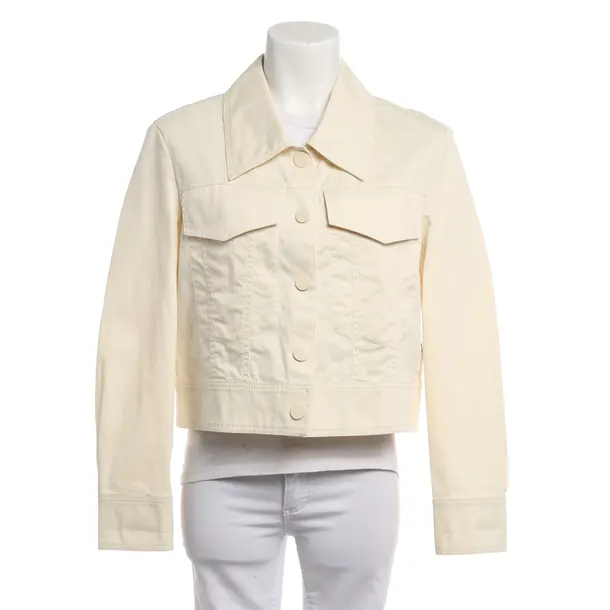 Summer Jacket, in Cream, Cotton, Marc Cain Sports