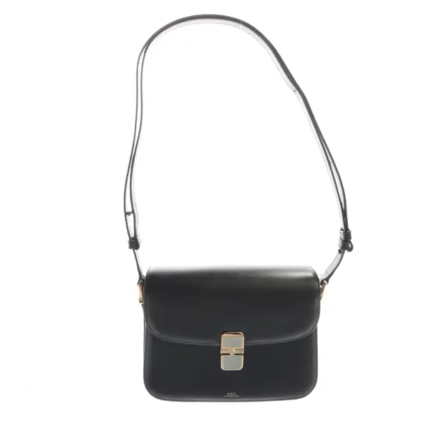 Shoulder Bag in Black, Leather, A.P.C
