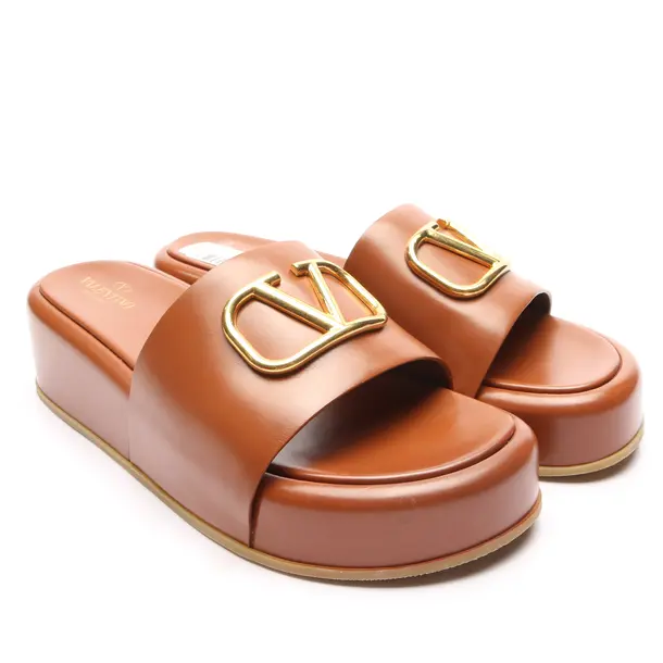 Sandaletten in Braun, , Valentino