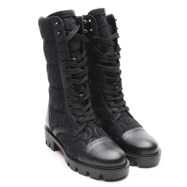 Stiefeletten in Schwarz, , Christian Louboutin