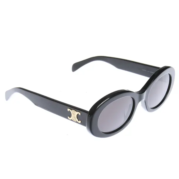 Sonnenbrille in Schwarz, Kunststoff, Céline