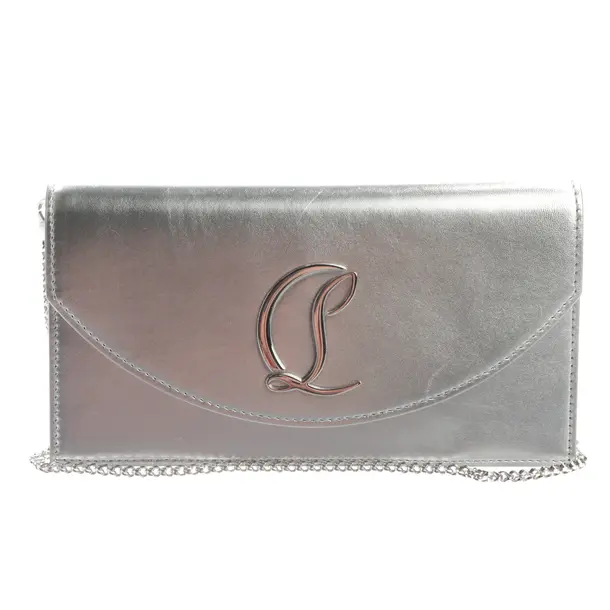 Evening Bag in Metallic, Leather, Christian Louboutin