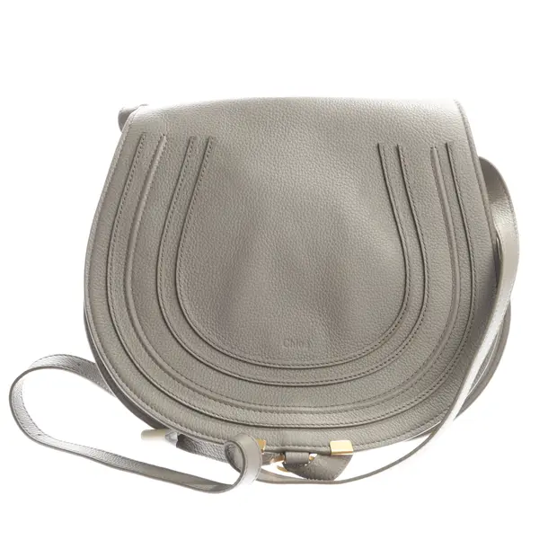 Cross Body Bag in Gray, Leather, Chloé