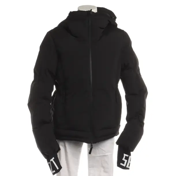 Mid-Season Jacket in Black, Polyamide, Jet Set