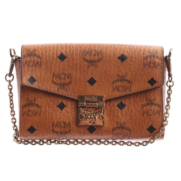 Cross Body Bag in Brown, Leather, MCM