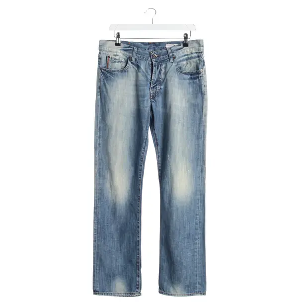 Jeans Straight Fit in Blau, Baumwolle, Hugo Boss Orange