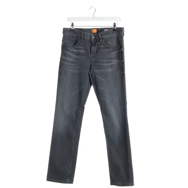 Jeans Slim Fit in Grau, Baumwolle, Hugo Boss Orange