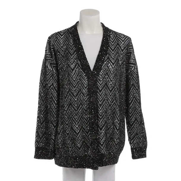 Strickjacke in Schwarz, Polyimid, Missoni