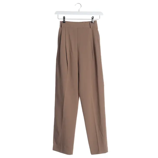 Pants in Brown, Polyester, Frankie Shop