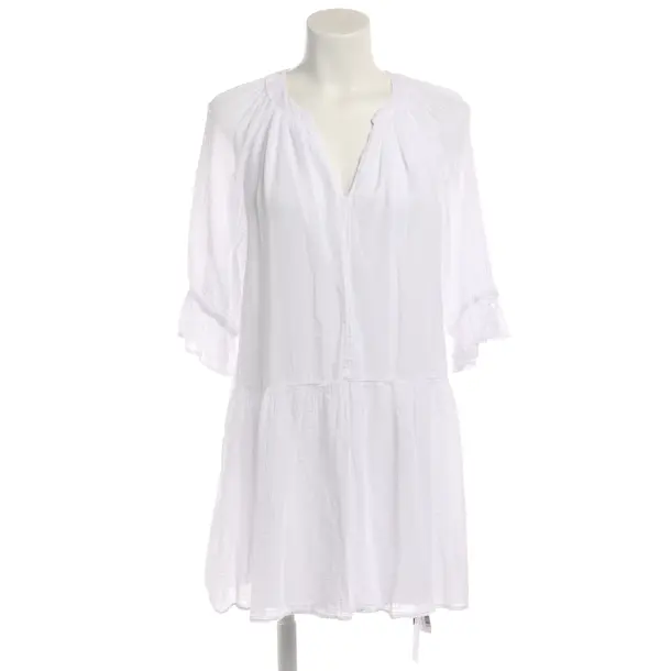 Dress in White, Cotton, Velvet by Graham and Spencer
