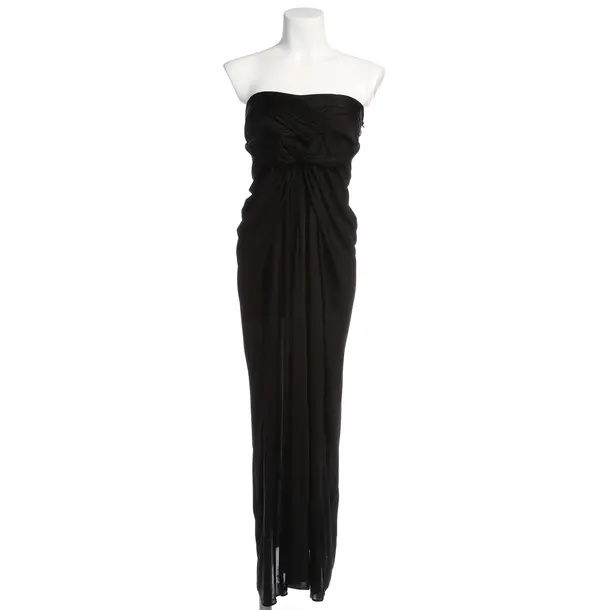 Cocktailkleid in Schwarz, Viskose, Saint Laurent