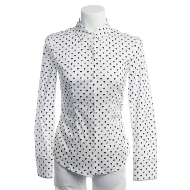 Blouse in White, Cotton, Marc Cain
