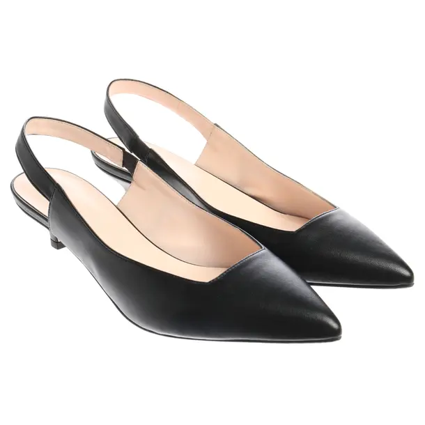 Slingbacks in Schwarz, , Fabiana Filippi
