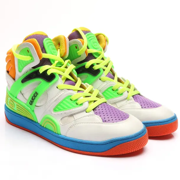 High-Top Sneakers in Multicolored, , Gucci