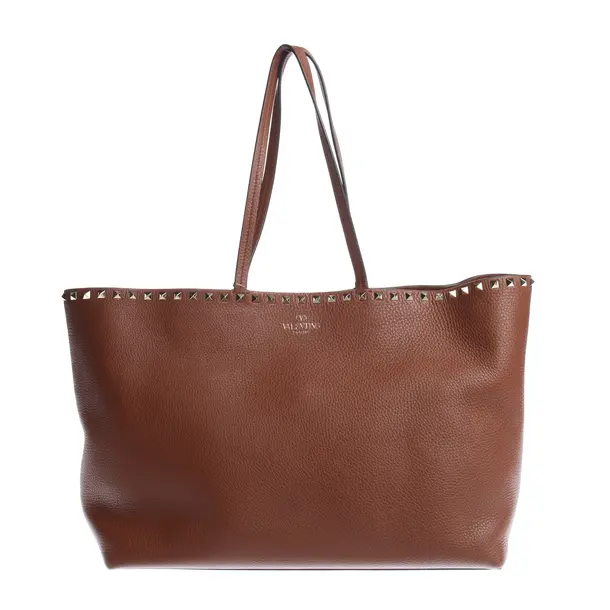 Shopper in Braun, Leder, Valentino