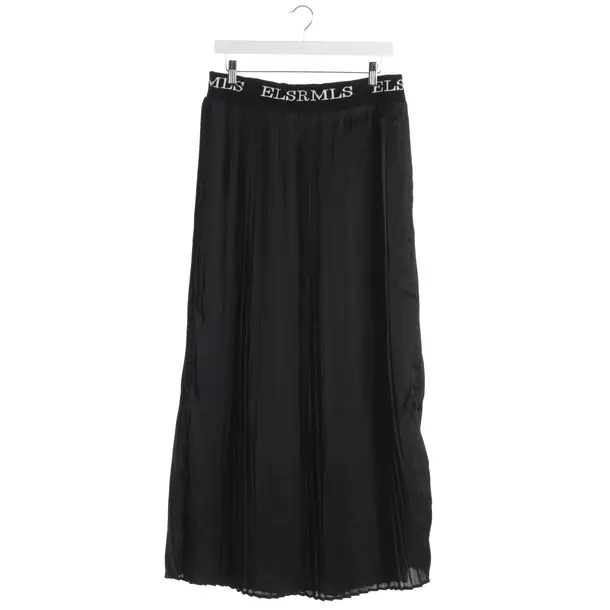 Skirt in Black, Polyester, Elias Rumelis