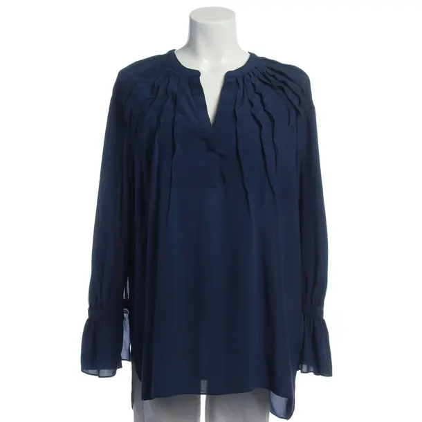 Bluse in Blau, Seide, Steffen Schraut