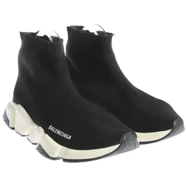 High-Top Sneakers in Black, , Balenciaga
