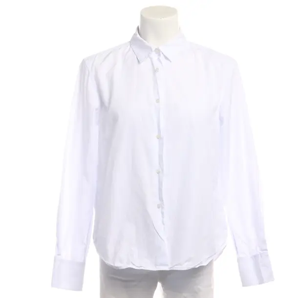 Blouse in White, Cotton, Lis Lareida