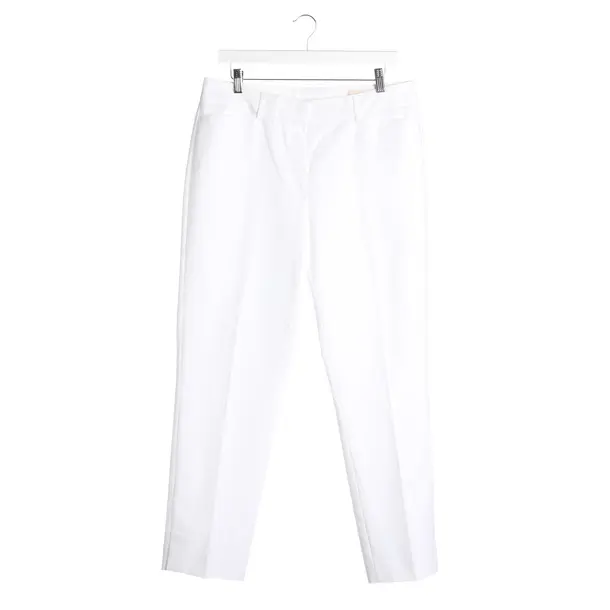 Pants in White, Cotton, Seductive