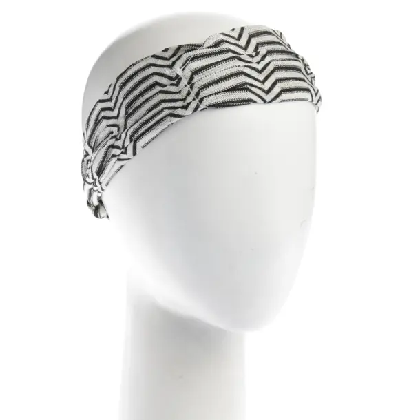 Headband in Black, Cupro, Missoni