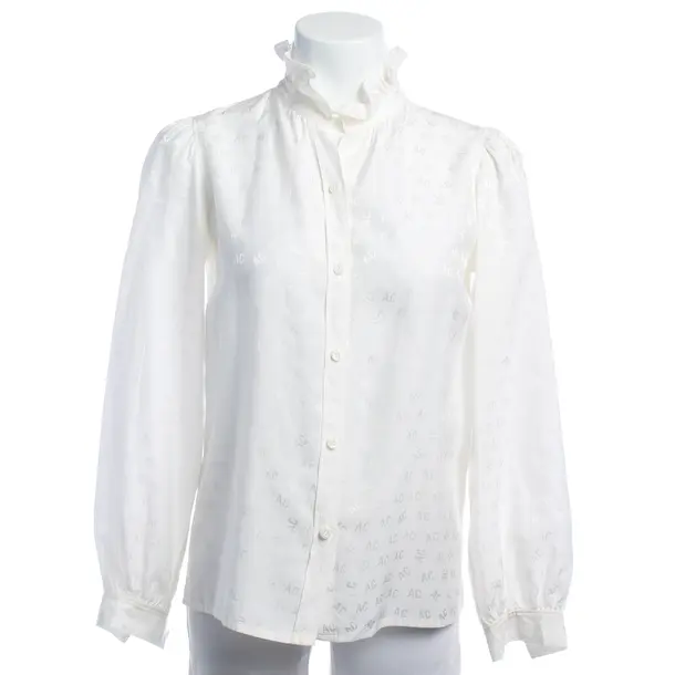 Bluse in Weiß, Baumwolle, Alexa Chung