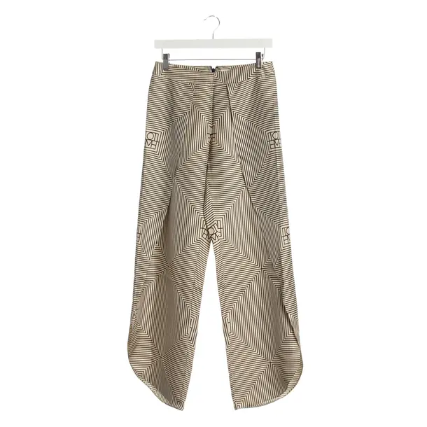 Pants in White, Silk, Totême