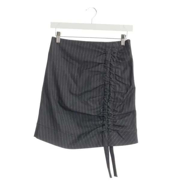 Skirt in Gray, Polyester, Ganni