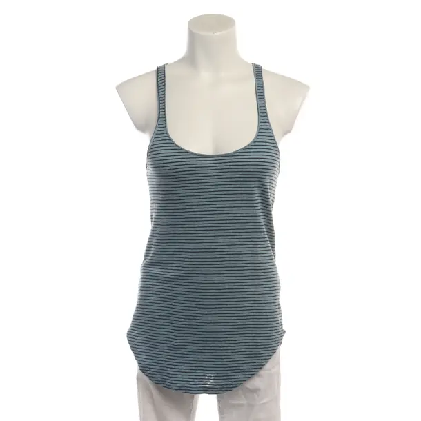 Top in Blau, Leinen, Isabel Marant Étoile