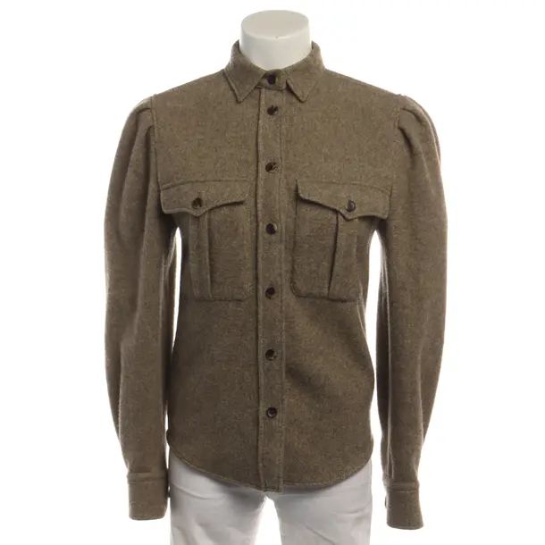 Bluse in Grün, Wolle, Isabel Marant