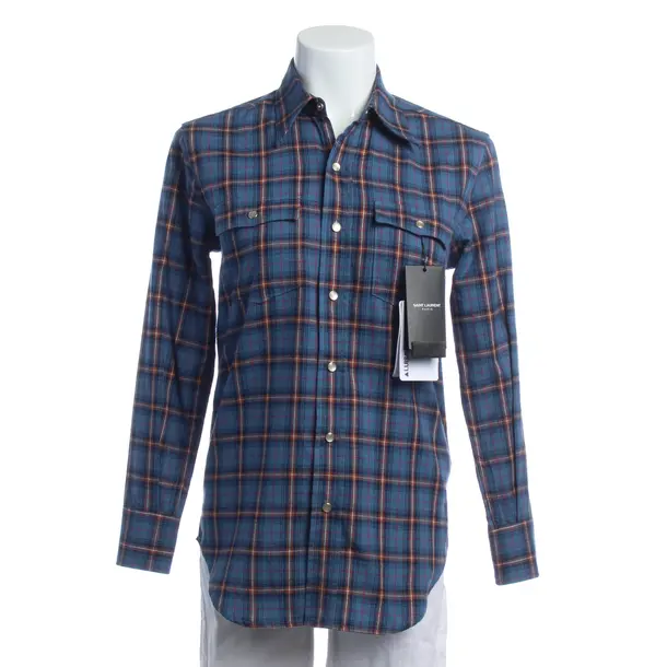Bluse in Mehrfarbig, Baumwolle, Saint Laurent