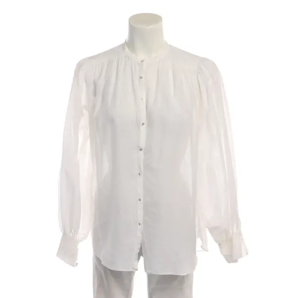 Bluse in Weiß, Baumwolle, Zadig & Voltaire