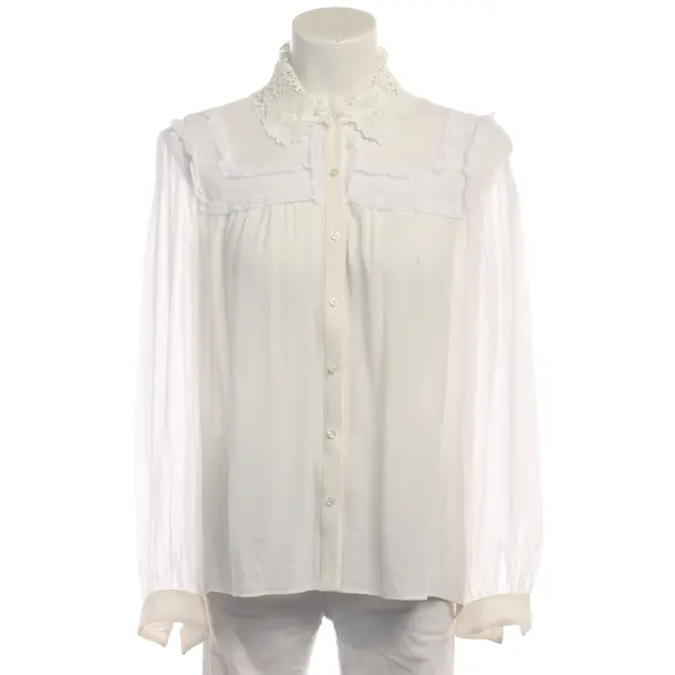 Bluse in Weiß, Viskose, Maje